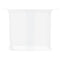 Hangende klamboe 156 gaas 220x120x150 cm wit