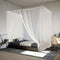 Hangende klamboe 156 gaas 220x180x180 cm wit
