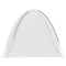 Klamboe met deuren Mongolia 220 gaas 200x200x130 cm wit