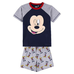 Zomerpyjama Mickey Mouse Grijs Maat 6 Jaar