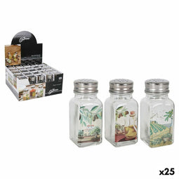 Peper- en zoutstel Anna 4 x 4 x 10 cm (25 Stuks)