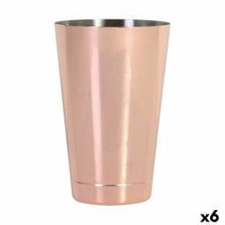 Mengbeker Inde Roestvrij staal Licht koper Cocktail 50 cl (6 Stuks)