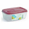 Rechthoekige lunchbox met deksel Dem 39582 Rechthoekig 14,5 x 10 x 6 cm (24 Stuks) (0,5 L) (14,5...