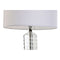 Bureaulamp Home ESPRIT Wit Kristal 50 W 220 V 25 x 25 x 42 cm