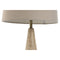 Bureaulamp Home ESPRIT Beige Linnen Marmer 35 x 35 x 64 cm