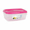 Hermetische Lunchtrommel Dem Rechthoekig 18 x 12,5 x 7,5 cm (24 Stuks)