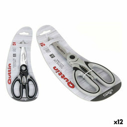 Schaar Quttin 50613 Keuken Roestvrij staal 21 x 9,5 cm (12 Stuks) (21 cm)
