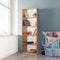 Boekenwinkel Alexandra House Living Bruin Hout MDP 58 x 169 x 22 cm 5 Planken