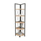 Hoekschappen Alexandra House Living Zwart Ek Metaal Hout MDP 67 x 159 x 33 cm 4 Planken industrial