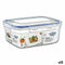 Hermetische Lunchtrommel Dem Rechthoekig 2,3 L 24 x 18 x 10 cm (12 Stuks)