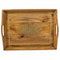 Dienblad Alexandra House Living Bruin Mangohout 31 x 16 x 49 cm