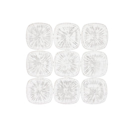 Wanddecoratie Home ESPRIT Wit Modern Verouderde afwerking 89 x 2,5 x 89 cm