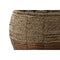 Plantenbakkenset Home ESPRIT Natuurlijk Metaal Vezel Tropisch 32 x 32 x 23 cm