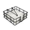 Servethouder Confortime Metaal 18 x 18 x 6,5 cm (12 Stuks)