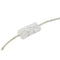 Bureaulamp Home ESPRIT Wit Kristal 25 x 25 x 32 cm