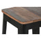 Kruk Home ESPRIT Bruin Zwart Hout Metaal 34 x 33 x 77 cm