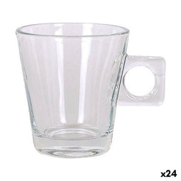 Set van koffiekopjes Inde Lima liso (3 Onderdelen) (24 Stuks)