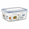 Hermetische Lunchtrommel Dem Rechthoekig 1,4 L 20 x 15 x 9 cm (12 Stuks)