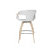 Kruk Home ESPRIT Grijs Hout 55,5 x 52,5 x 92,5 cm