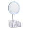 Vergrotende Spiegel met Led 1x Wit polyestyreen 12,6 x 34,5 x 17 cm