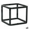 Houder Inde Veelzijdige mand Metaal 12 x 12 x 10 cm (2 Stuks)