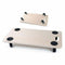 Houten basis met wielen Bricotech (57,5 x 29 x 1,8 cm) Hout 57,5 x 29 x 1,8 cm