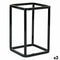 Houder Inde Veelzijdige mand Metaal 12 x 12 x 18 cm (2 Stuks)