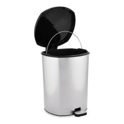 Pedaalemmer 26 x 33 x 30 cm Zilverkleurig Plastic 11 L