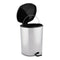 Pedaalemmer 26 x 33 x 30 cm Zilverkleurig Plastic 11 L