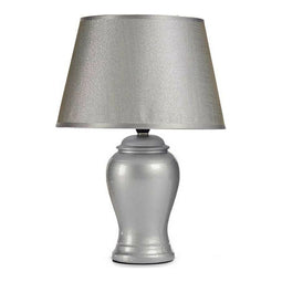 Bureaulamp 28 x 39 x 28 cm Keramisch Zilverkleurig