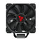 Savio SAVGCOFROSTBLACKX2 koelsysteem voor computers Koelplaat/radiatoren 12 cm Zwart