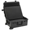 Flightcase draagbaar 62,5x50x28,5 cm PP zwart