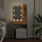 Kaptafel met LED-verlichting 60x40x140 cm artisanaal eikenkleur