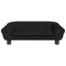 Kinderbank 70x45x26 cm fluweel zwart