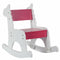 Schommelstoel Alexandra House Living Wit Rood Hout MDF 33 x 55 x 51,5 cm Kinderen Giraf