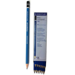 Potloden Staedtler Lumograph Set 5B 2 mm (12 Stuks)