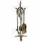 Gerei voor de haard Alexandra House Living Blik Ijzer 19 x 61 x 19 cm