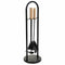 Gerei voor de haard Alexandra House Living Zwart Ijzer 20 x 68 x 20 cm