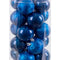 Kerstballen Blauw Plastic 6 x 6 x 6 cm (20 Stuks)