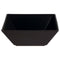 Saladekom Stoneware Zwart Keramisch 22 x 22 x 9 cm
