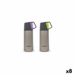 Reisthermosfles ThermoSport Roestvrij staal Kopp 350 ml (8 Stuks)