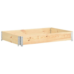 Palletopzetrand 100x150 cm massief grenenhout