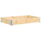 Palletopzetrand 100x150 cm massief grenenhout