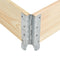 Palletopzetrand 100x150 cm massief grenenhout