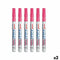 Markeerset Uni-Ball PX-21L 6 Onderdelen Roze (2 Stuks)