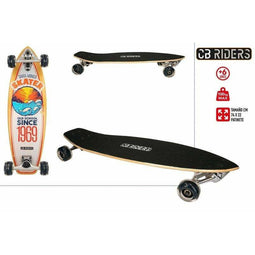 Skateboard Colorbaby Hout Oranje 74 x 22 cm