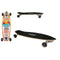 Skateboard Colorbaby Hout Oranje 74 x 22 cm