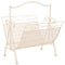 Tijdschriftenrek Alexandra House Living Wit IJzerwerk 36 x 33 x 38 cm