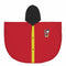 Waterponcho met Kap Mickey Mouse Rood Maat 5-6 Jaar