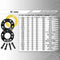 Set spoorverbreders OMP OMPS08150501 4x100 60,1 M12 x 1,5 5 mm